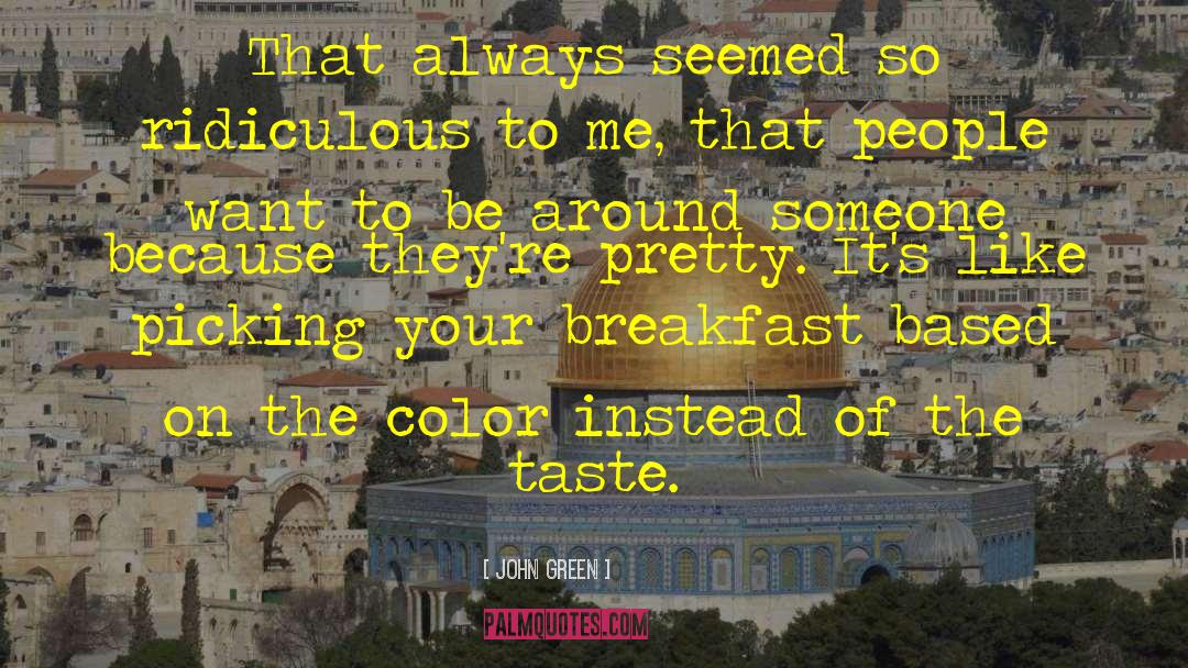 Color Purple quotes by John Green