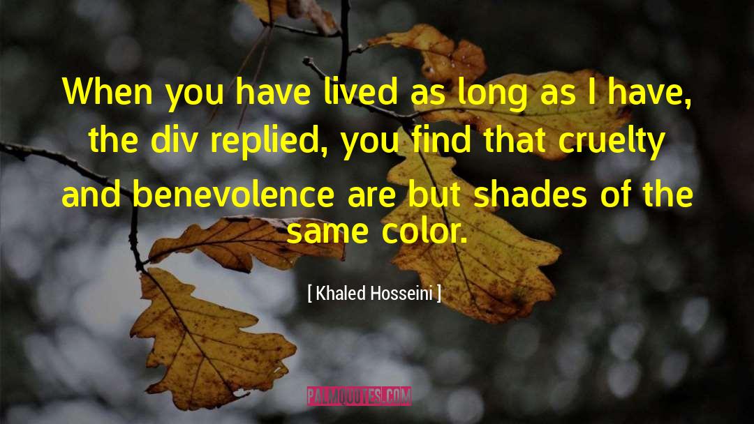 Color Purple quotes by Khaled Hosseini