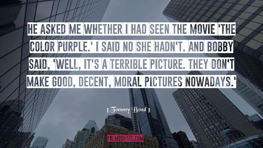 Color Purple quotes by Tommy Bond