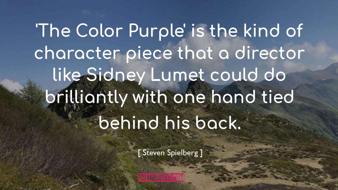 Color Purple quotes by Steven Spielberg