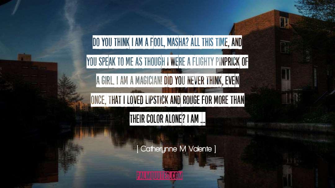 Color quotes by Catherynne M Valente