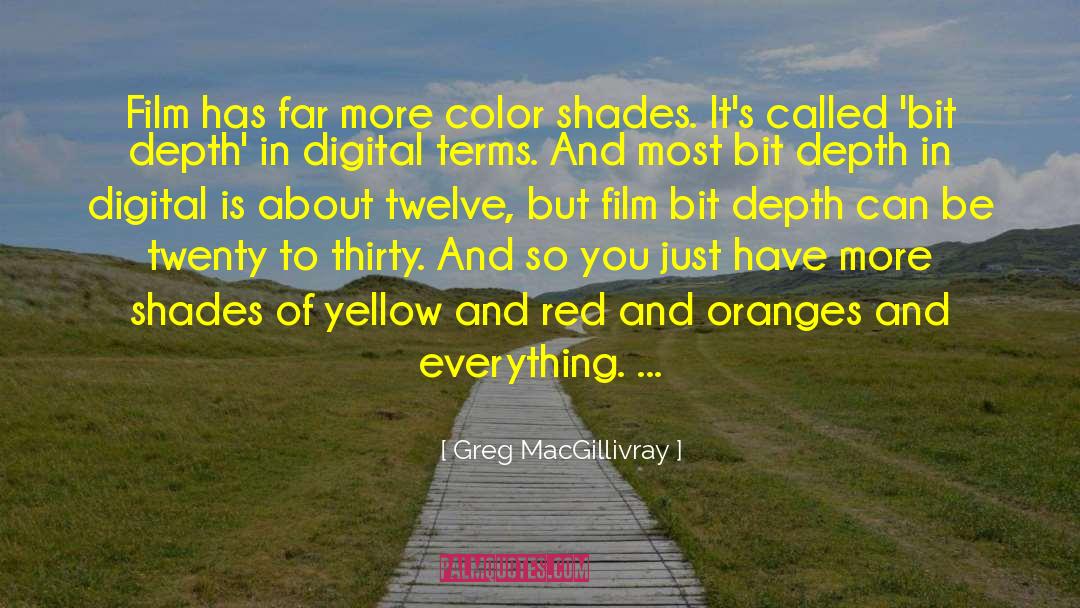 Color Red quotes by Greg MacGillivray