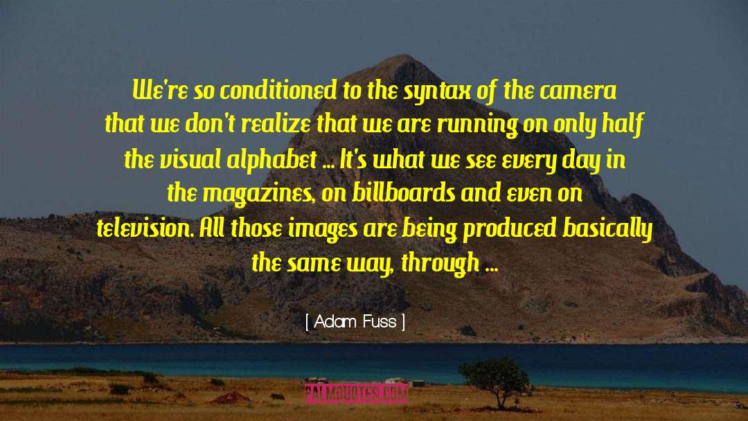 Color Television quotes by Adam Fuss