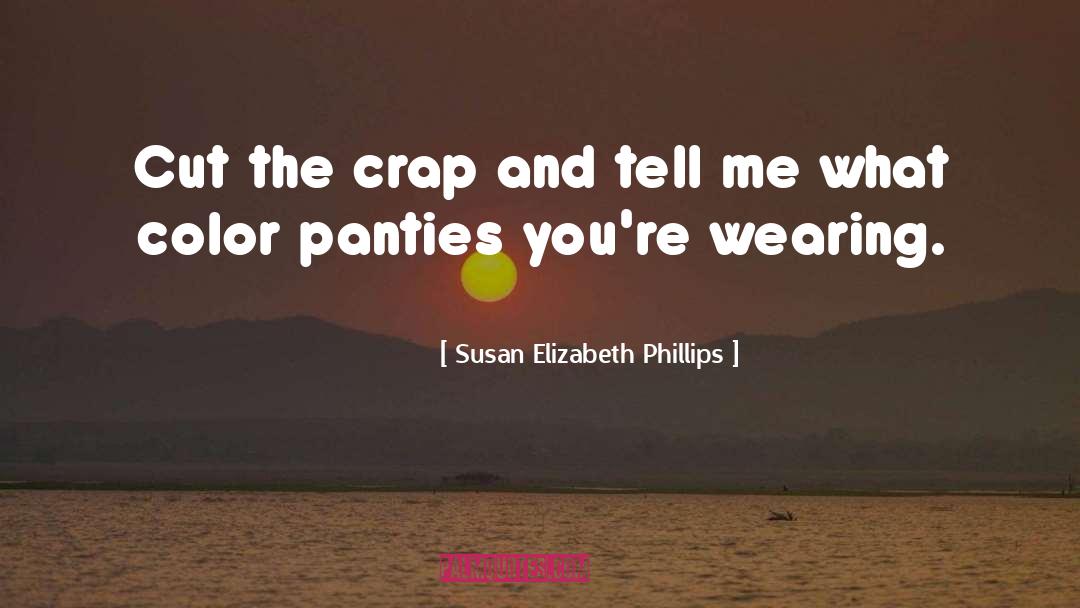 Color Television quotes by Susan Elizabeth Phillips