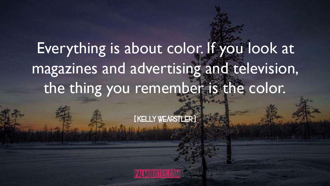 Color Television quotes by Kelly Wearstler