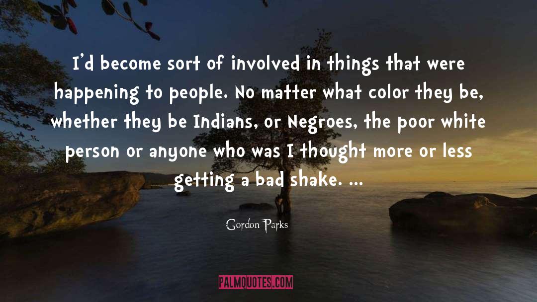 Color White quotes by Gordon Parks