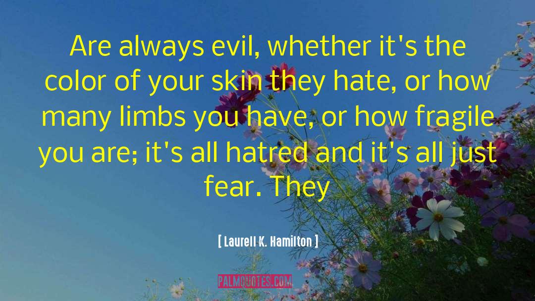 Color White quotes by Laurell K. Hamilton
