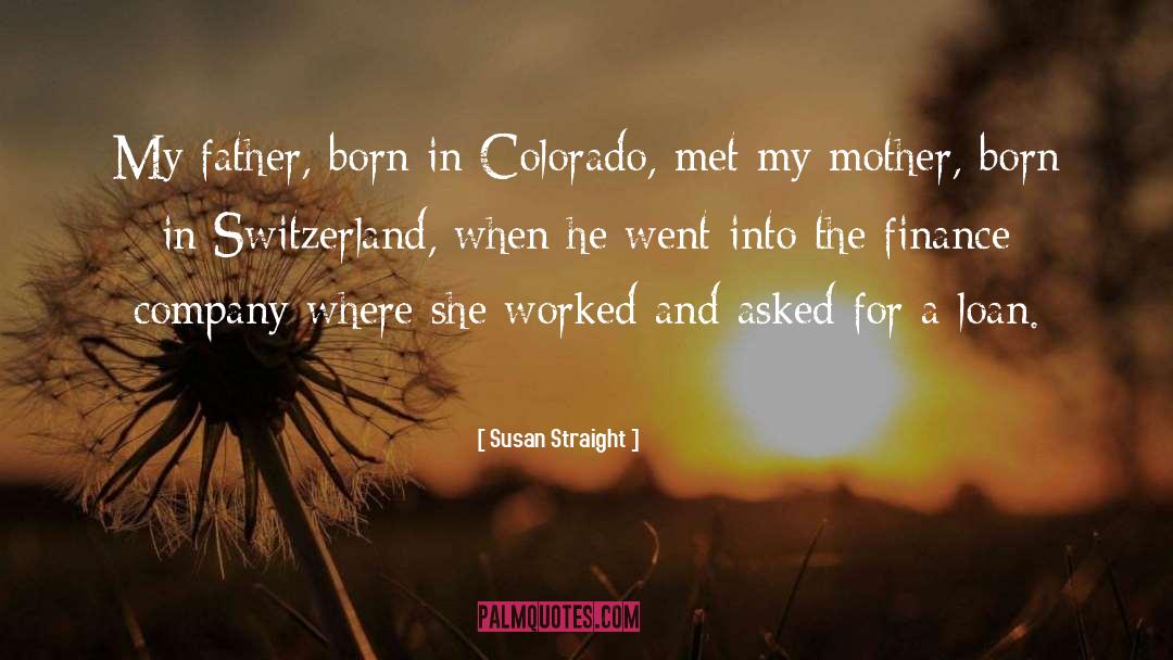 Colorado quotes by Susan Straight