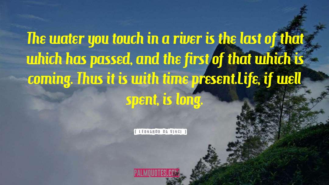 Colorado River quotes by Leonardo Da Vinci