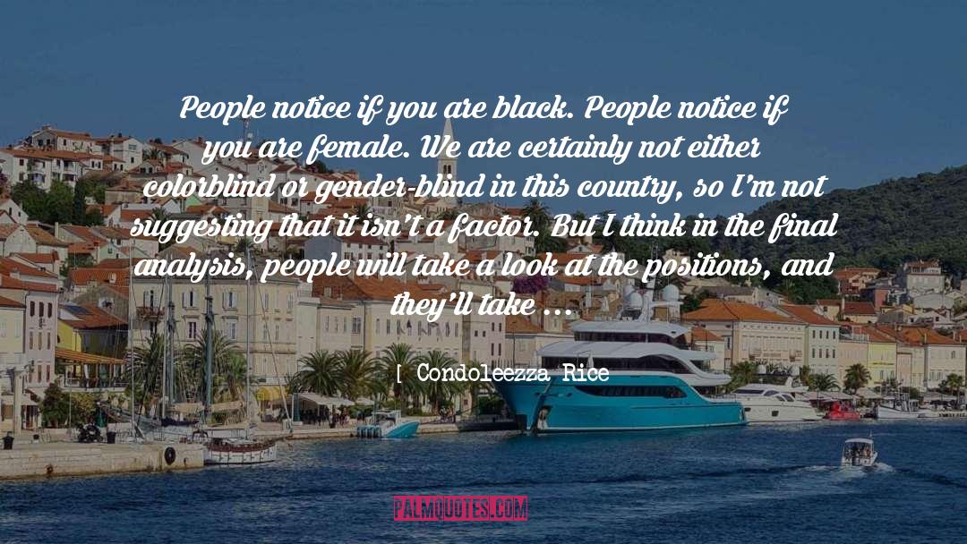 Colorblind quotes by Condoleezza Rice