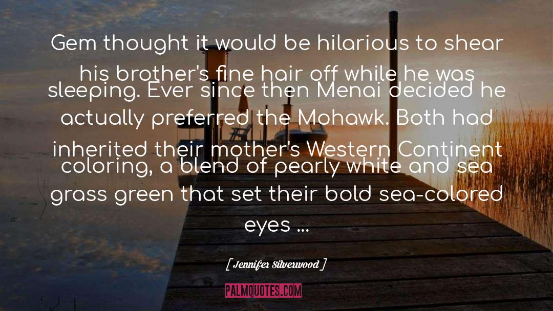 Colored Eyes quotes by Jennifer Silverwood