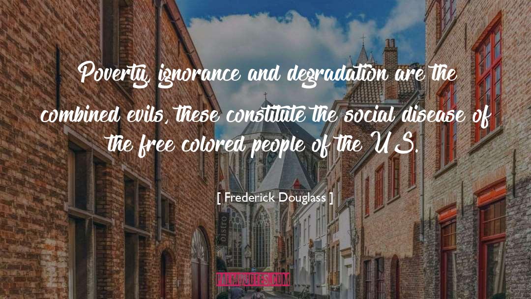 Colored quotes by Frederick Douglass
