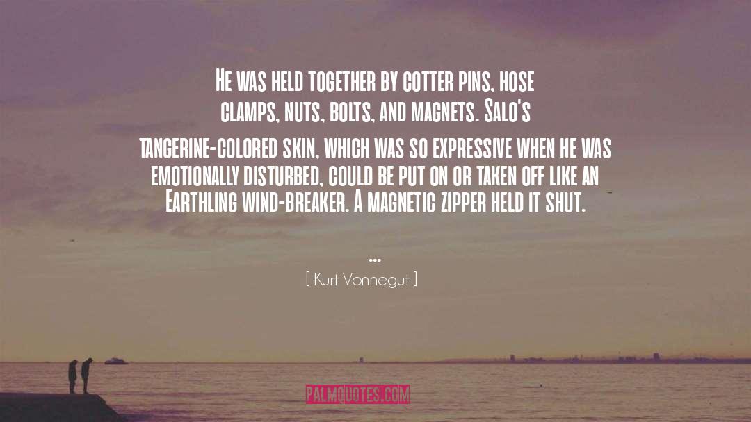 Colored quotes by Kurt Vonnegut