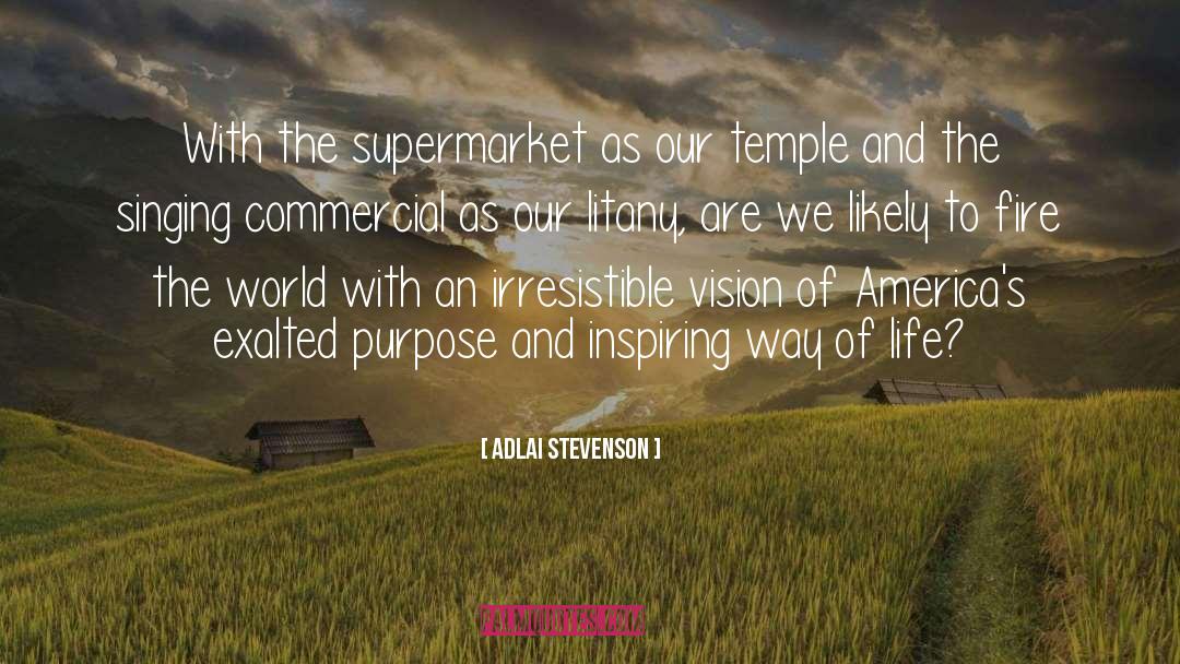 Colorless Life quotes by Adlai Stevenson