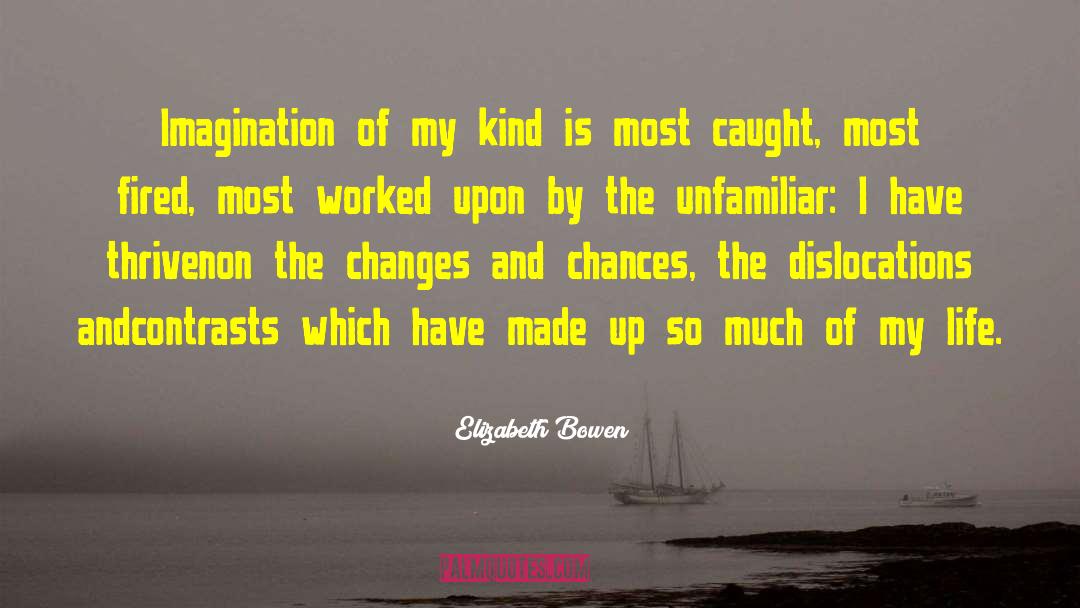 Colors Of Imagination quotes by Elizabeth Bowen