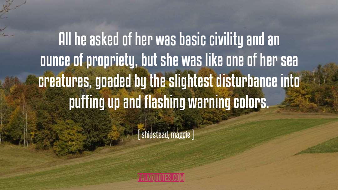 Colors quotes by Shipstead, Maggie