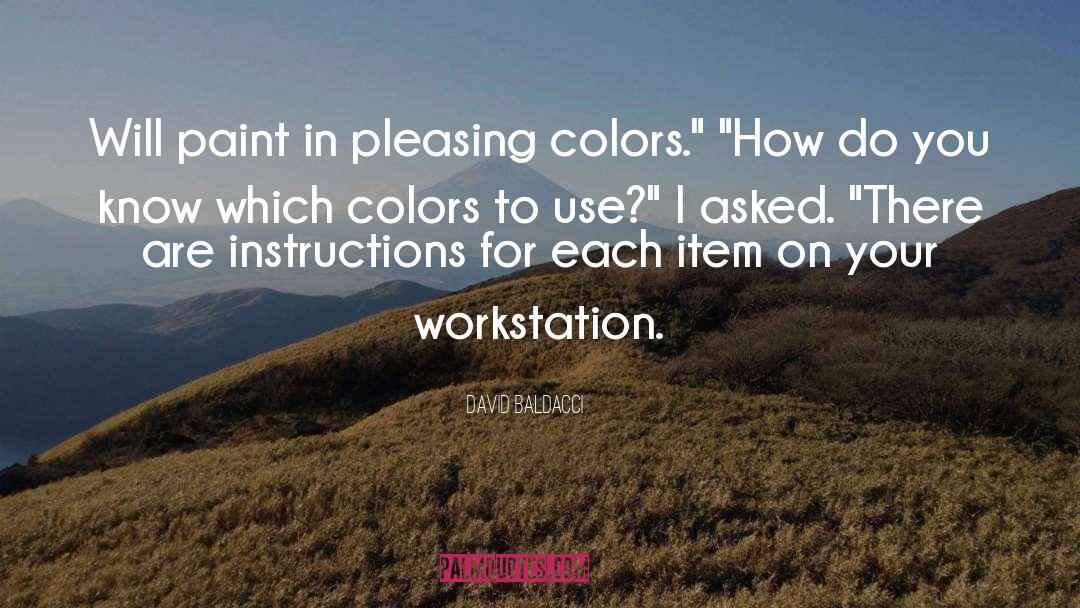 Colors quotes by David Baldacci