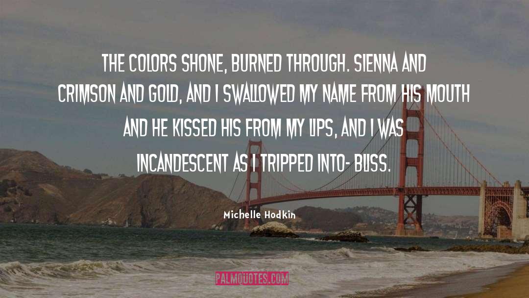 Colors quotes by Michelle Hodkin