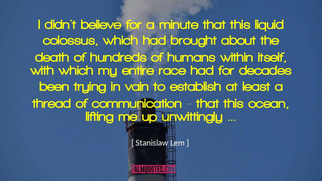 Colossus quotes by Stanislaw Lem