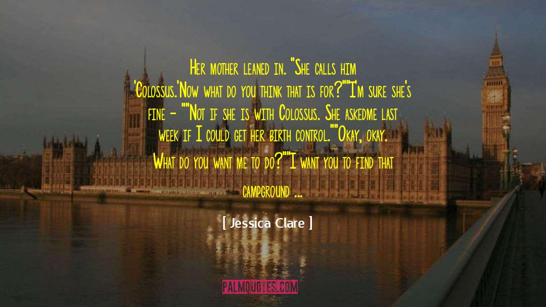 Colossus quotes by Jessica Clare