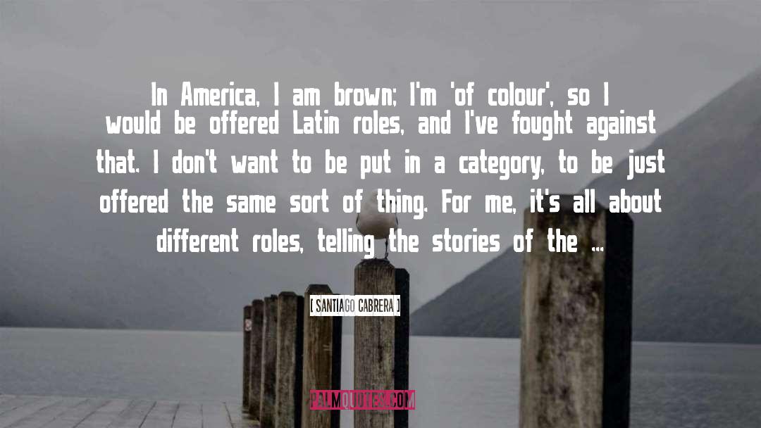 Colour quotes by Santiago Cabrera