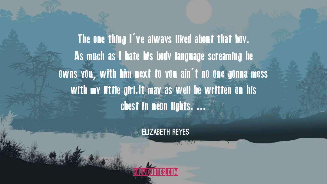 Coloured Lights quotes by Elizabeth Reyes