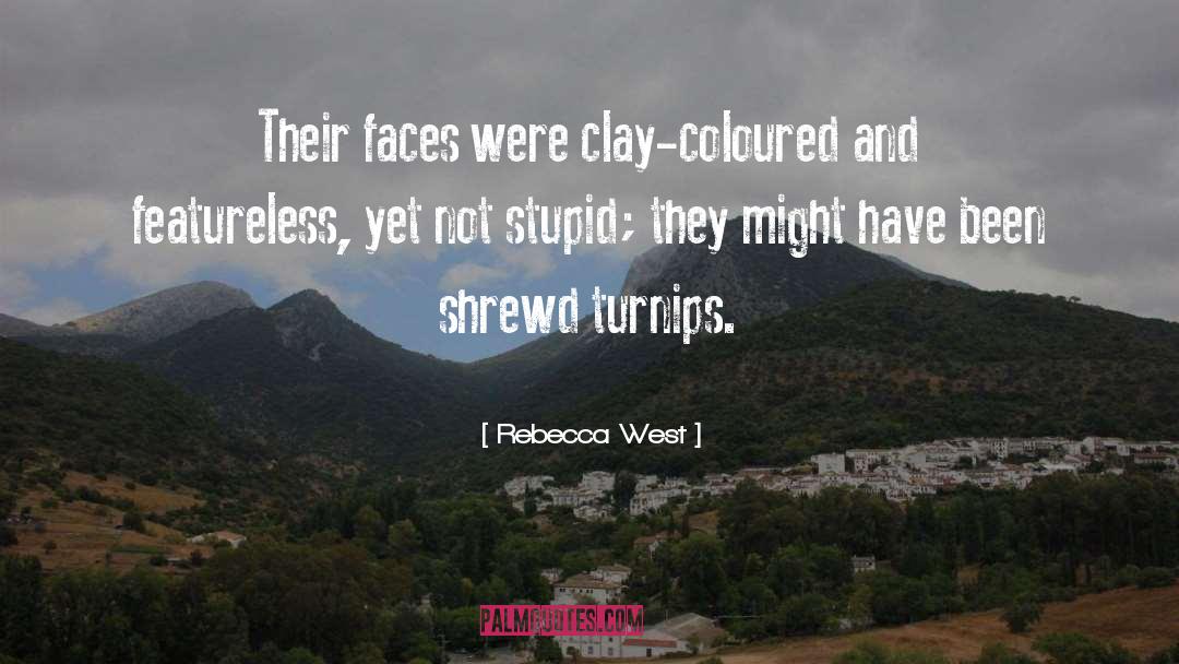 Coloured quotes by Rebecca West