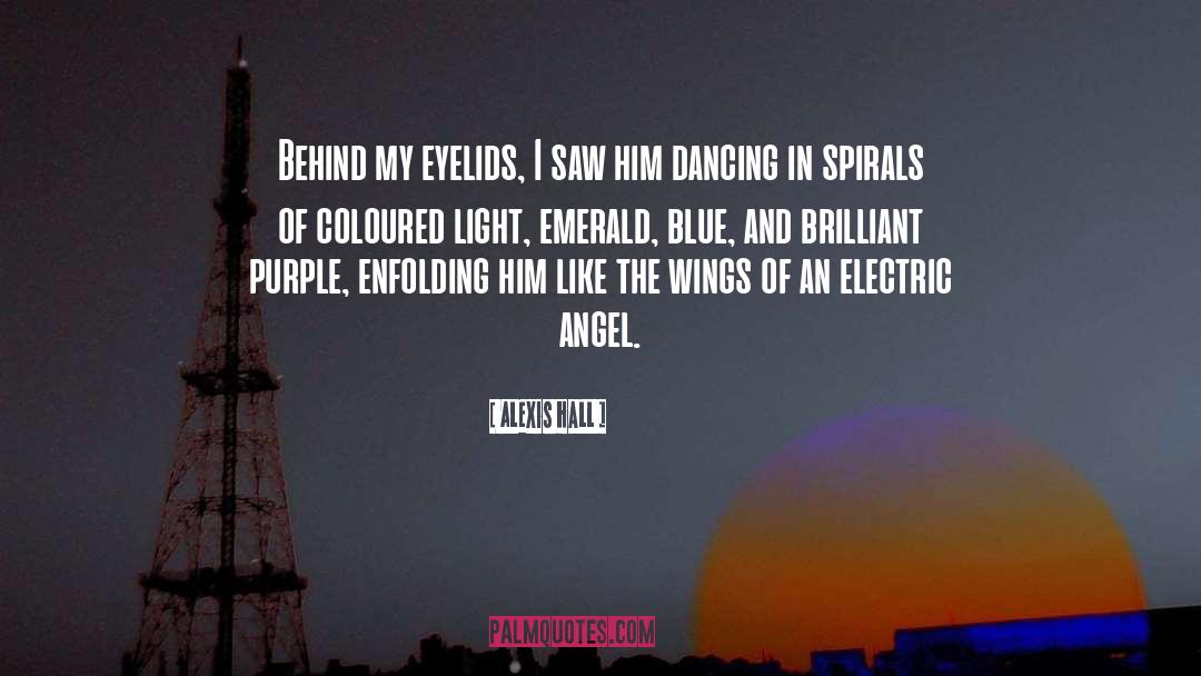 Coloured quotes by Alexis Hall