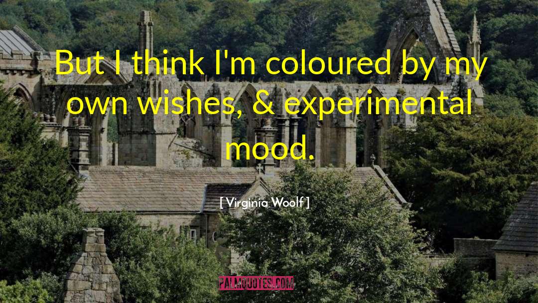 Coloured quotes by Virginia Woolf