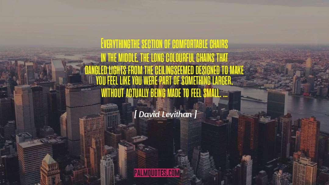 Colourful quotes by David Levithan