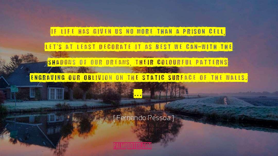 Colourful quotes by Fernando Pessoa