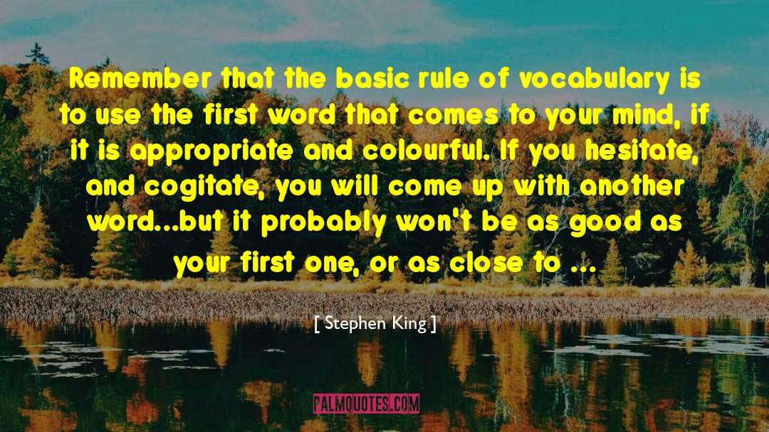 Colourful quotes by Stephen King