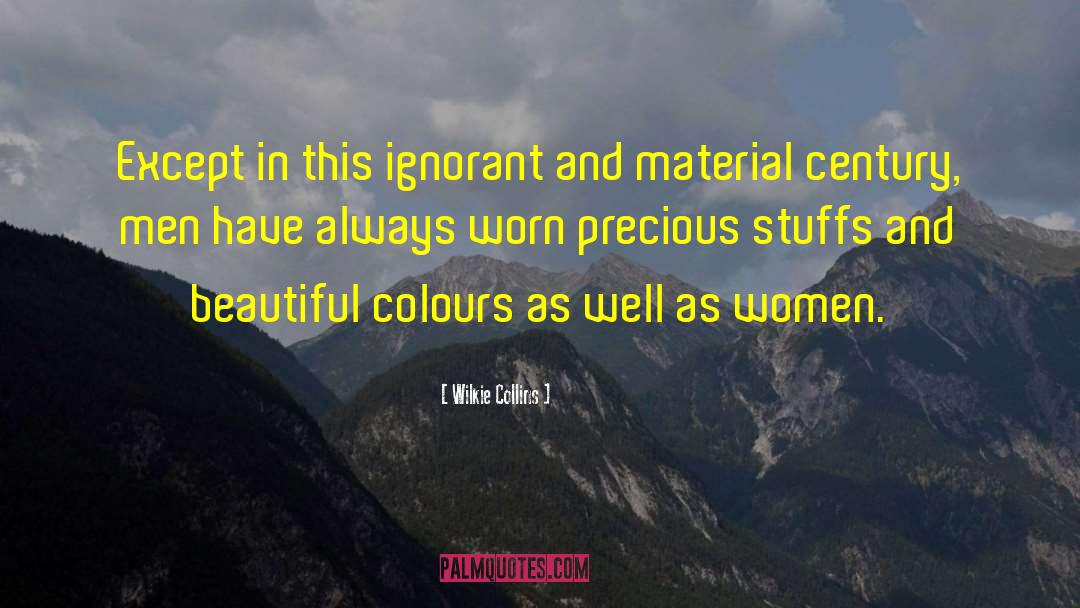 Colours quotes by Wilkie Collins