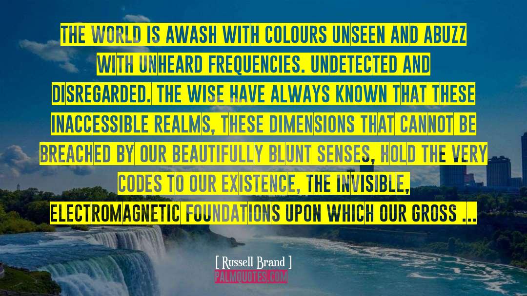 Colours quotes by Russell Brand