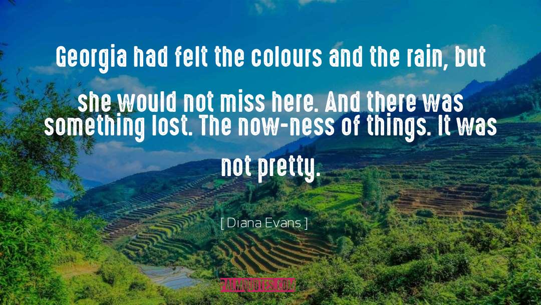 Colours quotes by Diana Evans