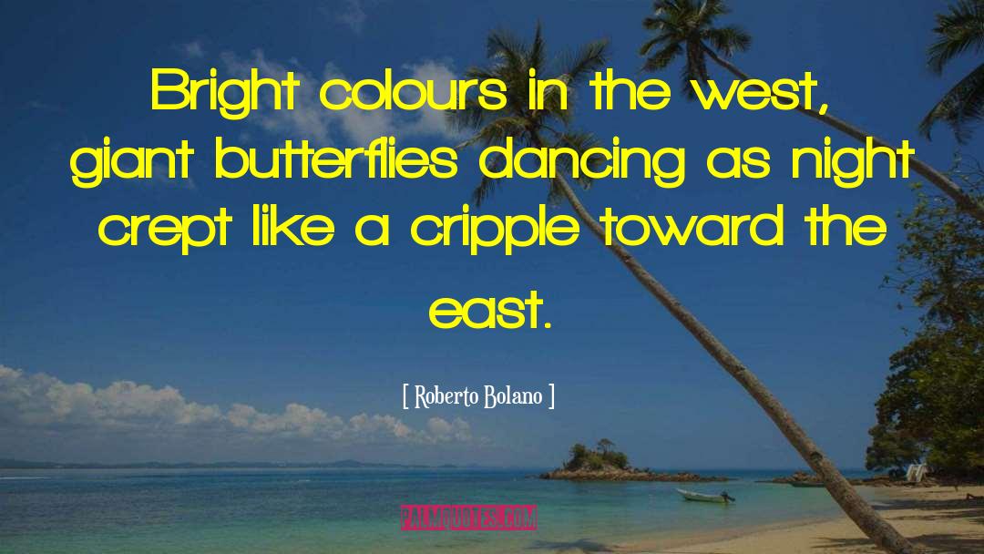 Colours quotes by Roberto Bolano