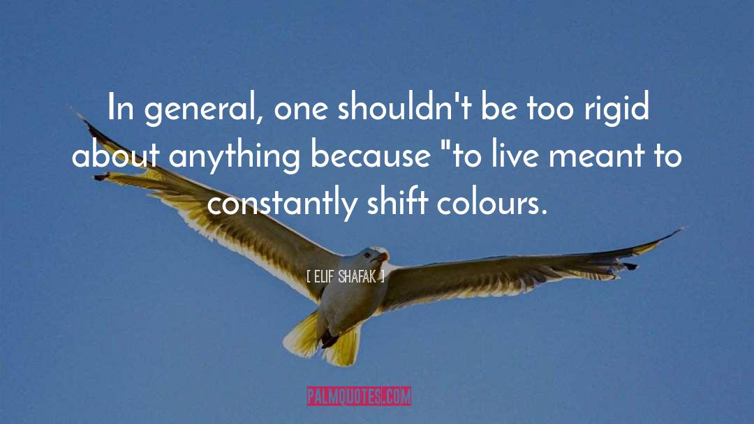 Colours quotes by Elif Shafak