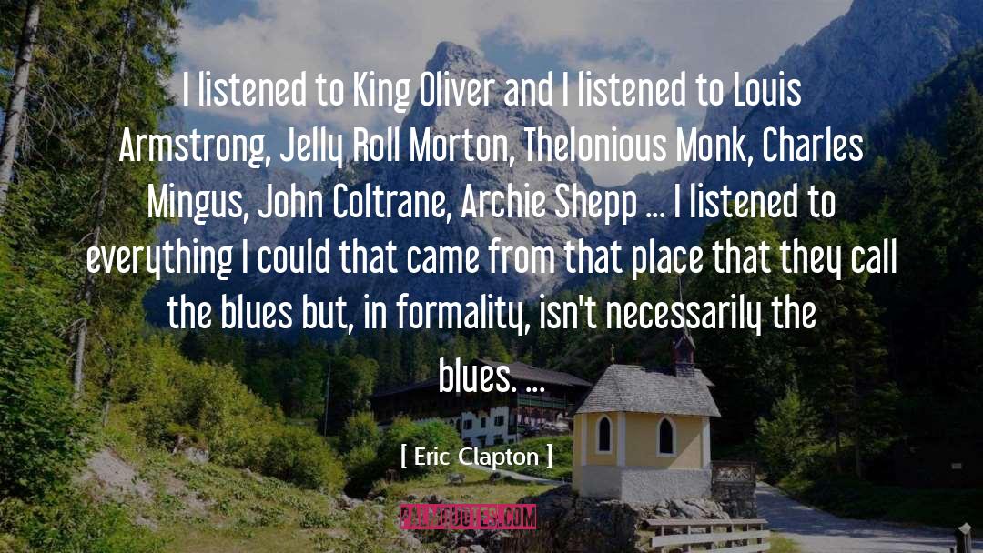 Coltrane quotes by Eric Clapton