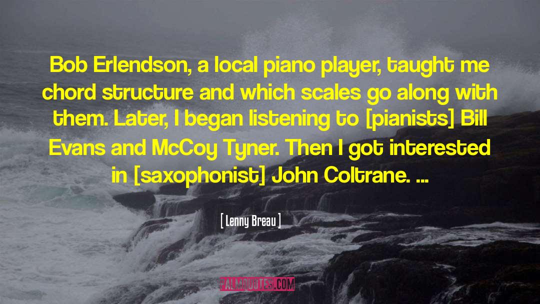 Coltrane quotes by Lenny Breau