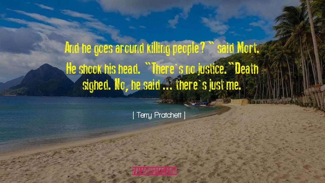 Coluche Mort quotes by Terry Pratchett