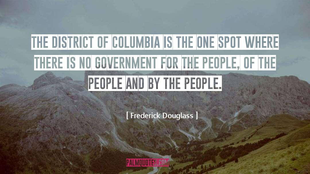 Columbia quotes by Frederick Douglass