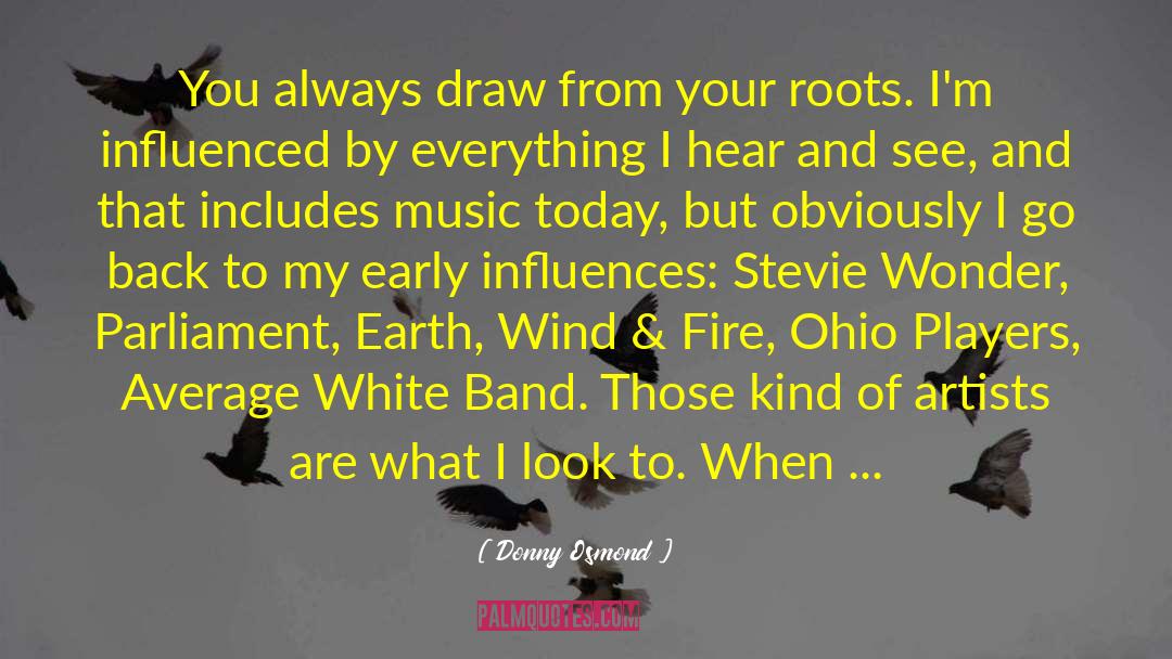 Columbus Ohio quotes by Donny Osmond