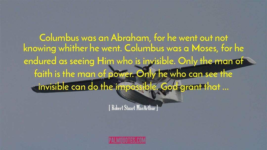 Columbus quotes by Robert Stuart MacArthur