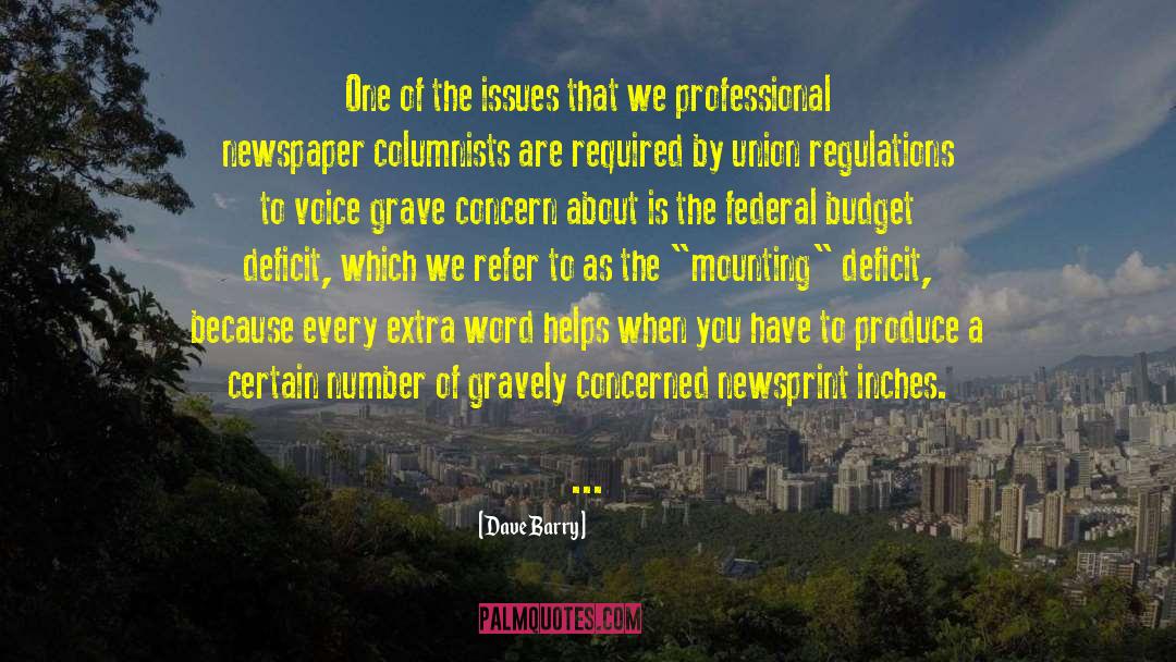 Columnists quotes by Dave Barry