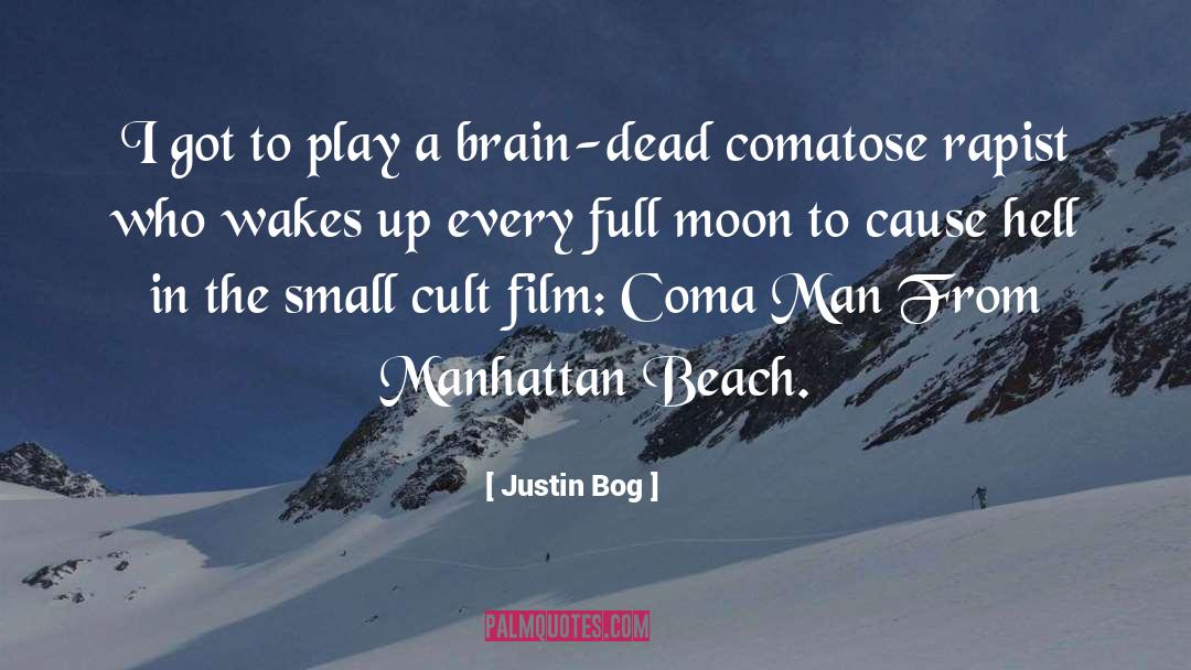 Comatose quotes by Justin Bog