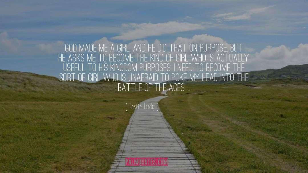 Combat Ineffective quotes by Leslie Ludy