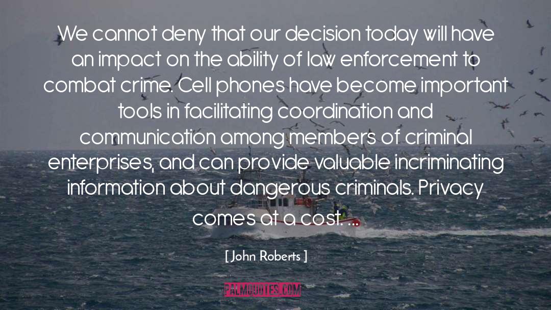 Combat quotes by John Roberts