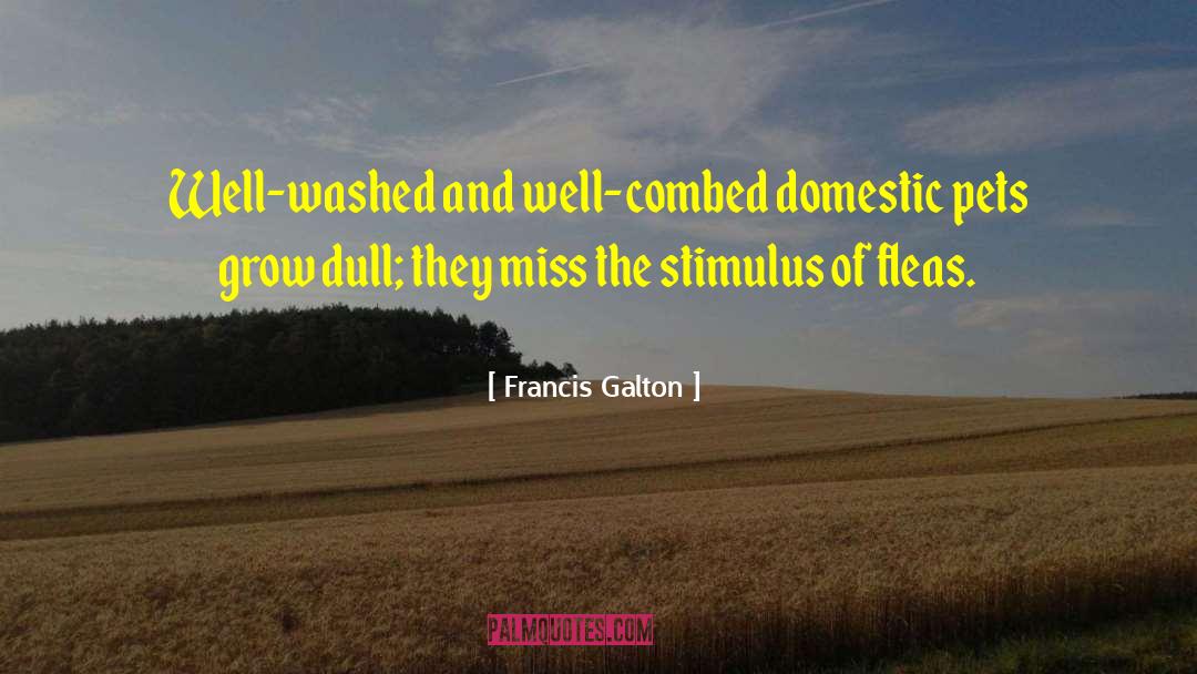 Combed quotes by Francis Galton