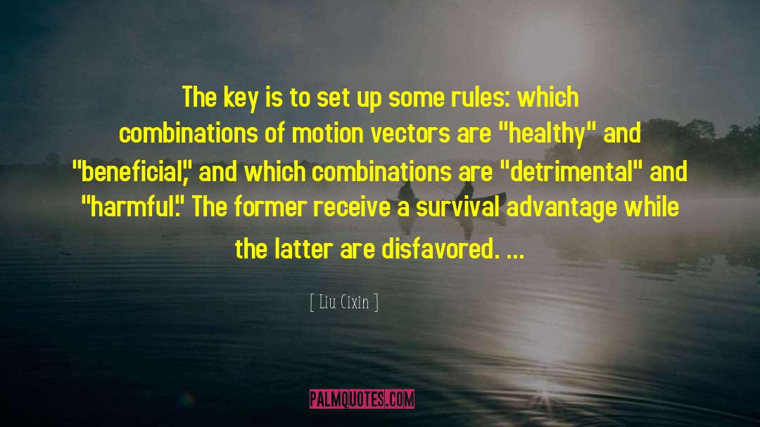 Combinations quotes by Liu Cixin