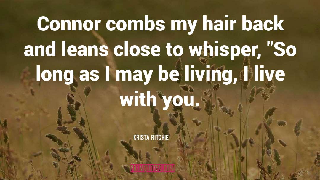 Combs quotes by Krista Ritchie